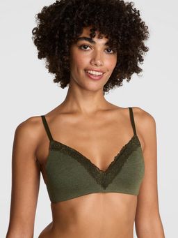 Victoria's Secret - Wear Everywhere Lightly Lined Wireless Bra Green