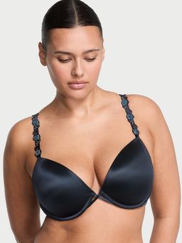 Victoria's Secret - Very Sexy Electric Orchid Shine Strap Push-Up Bra Blue
