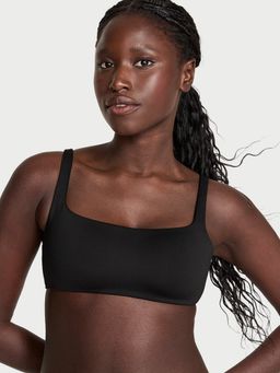 Victoria's Secret - Luxe Contour Scoop Lightly Lined Bra Black