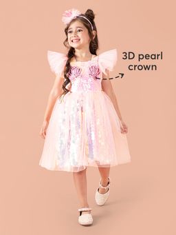 Hopscotch - Sequinned Party Dress