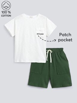 Hopscotch - 2-Piece Pure Cotton T-Shirt And Shorts