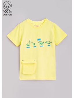 Hopscotch - Cotton Typographic T-Shirt