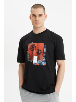 Trendyol - Man Black T-Shirt