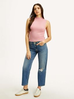 Levi's - Women's Mid Rise Blue Jeans