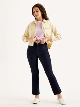 Levi's - Women's Mid Rise Navy Blue Jeans