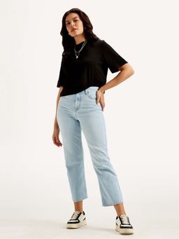 Levi's - Women's High Rise Straight Fit Light Blue Jeans