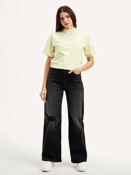 Levi's - Women's High Rise Black Jeans