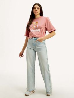 Levi's - Women's High Rise Light Blue Jeans