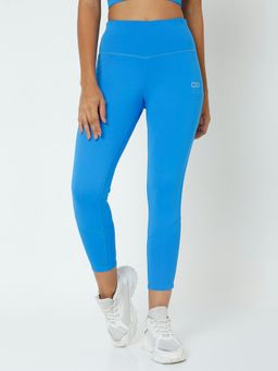 Silvertraq - Ath Perform 7-8 High Waist Leggings in Blue