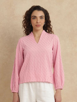 RAREISM - Bummo Light Pink Regular Top