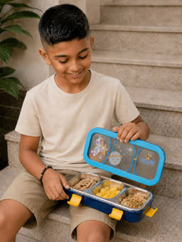 Little Surprise Box - Long Rectangle Astronaut Lunch Box