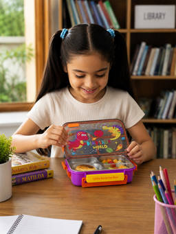Little Surprise Box - Dino World Interlock Lunch Box