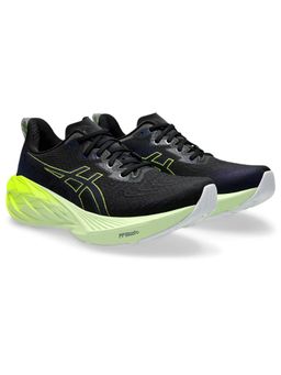 ASICS - Mens Nova Blast 4 Black/Blue Expanse Running Shoes