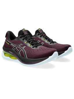 ASICS - Mens Gel-Kinsey Max Dark Aubergine/Cool Grey Running Shoes