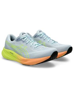 ASICS - Mens Gel-Pulse 15 Cool Grey/Safety Yellow Running Shoes