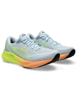 ASICS - Women Gel-Pulse 15 Cool Grey/Safety Yellow Running Shoes