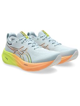 ASICS - Women Gel-Nimbus 26 Cool Grey/Safety Yellow Running Shoes
