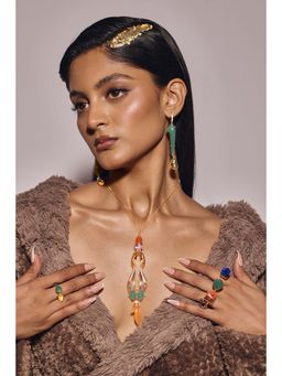 Goddess Of Glocal - Green Champi Pendant