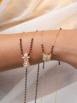 Zeraki Jewels - Ahana Avni Mangalsutra (Pack Of 2)