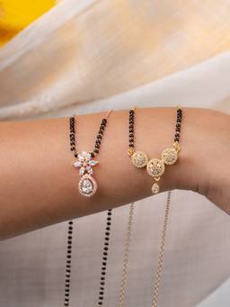 Zeraki Jewels - Ahana Kisna Mangalsutra (Pack Of 2)