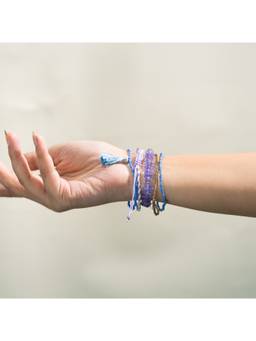 Salty - Periwinkle Harmony Bracelet (Pack Of 5)