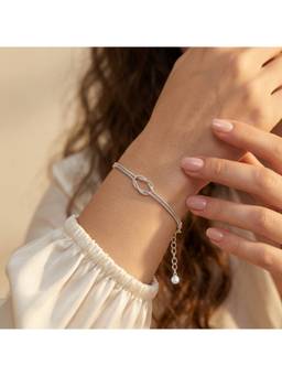 Salty - Linked By Love Knot Bracelet