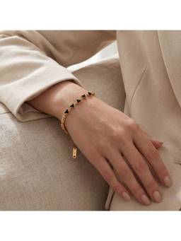 Salty - Minimal Triangular Link Bracelet