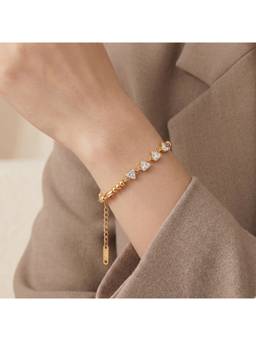 Salty - Minimal Triangular Link Bracelet
