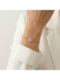 Salty - White Bloom Bracelet
