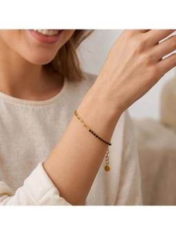 Salty - Serelle Paper Link Tennis Bracelet