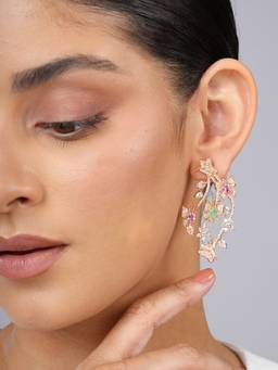 CAO JEWELLERY - Petal And Wing Earrings
