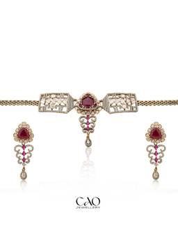 CAO JEWELLERY - Red Premium Jewellery Set