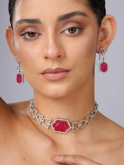 CAO JEWELLERY - Red Premium Jewellery Set