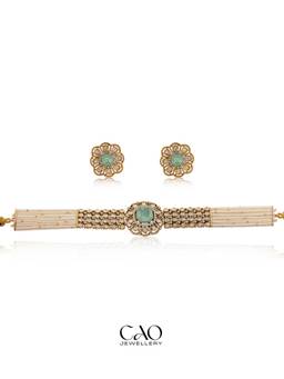 CAO JEWELLERY - Green Premium Jewellery Set