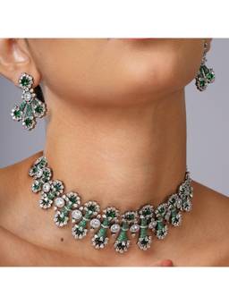 CAO JEWELLERY - Green Premium Jewellery Set