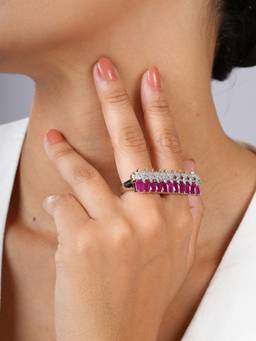 CAO JEWELLERY - Pink Edge Ring