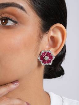 CAO JEWELLERY - Pink Bloom Studs