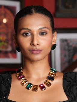 CAO JEWELLERY - Multi-Colour Premium Necklace