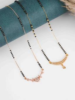 Zeraki Jewels - Mahira Kimaya Mangalsutra (Pack Of 2)