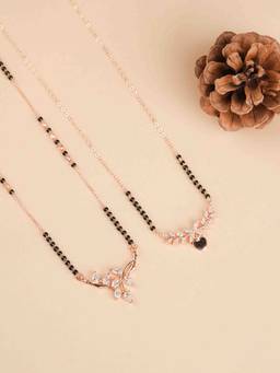 Zeraki Jewels - Nora Khushi Mangalsutra (Pack Of 2)