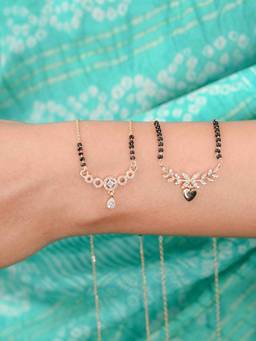Zeraki Jewels - Nora Rihana Mangalsutra (Pack Of 2)