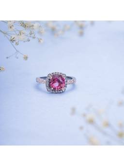 Opal Touch - Two-Tone Sparkle Ring