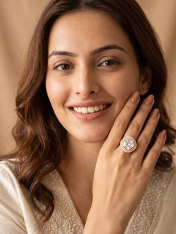 PAYA - Prism Lustre Swarovski Ring