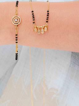 Zeraki Jewels - Solitaire and Amaira Mangalsutra Set