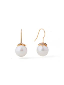Veli Jewels - Drop Pearl Drop Style Water-Proof Earrings