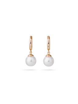 Veli Jewels - Aquamarine 18K Gold Plated Drop Earrings