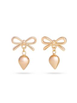 Veli Jewels - Tourmaline 18K Gold Plated Drop Earrings