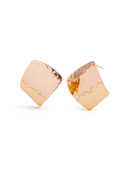 Veli Jewels - Amethyst Cluster Drop Style Earrings