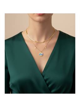 Veli Jewels - Night Anti Tarnish Layered Necklace