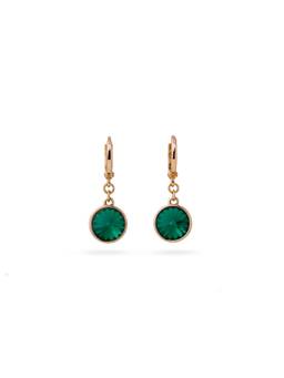 Veli Jewels - Women's Cushion Cut Drop Earrings